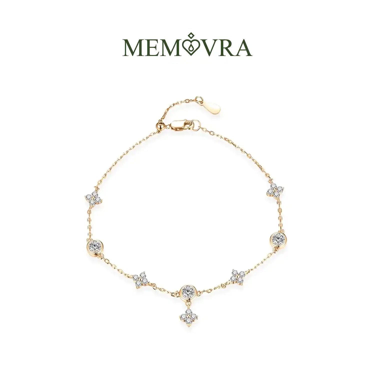 Eternal Elegance Moissanite & Pearl Bracelet